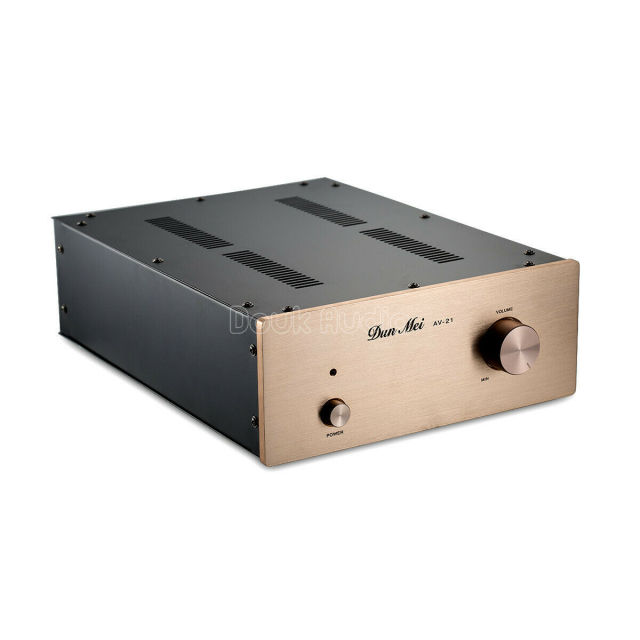 HiFi 6N11 Valve Tube Preamp 2.0 Channel Stereo Audio Preamplifier Buffer base on Musical Fidelity X-10D preamp