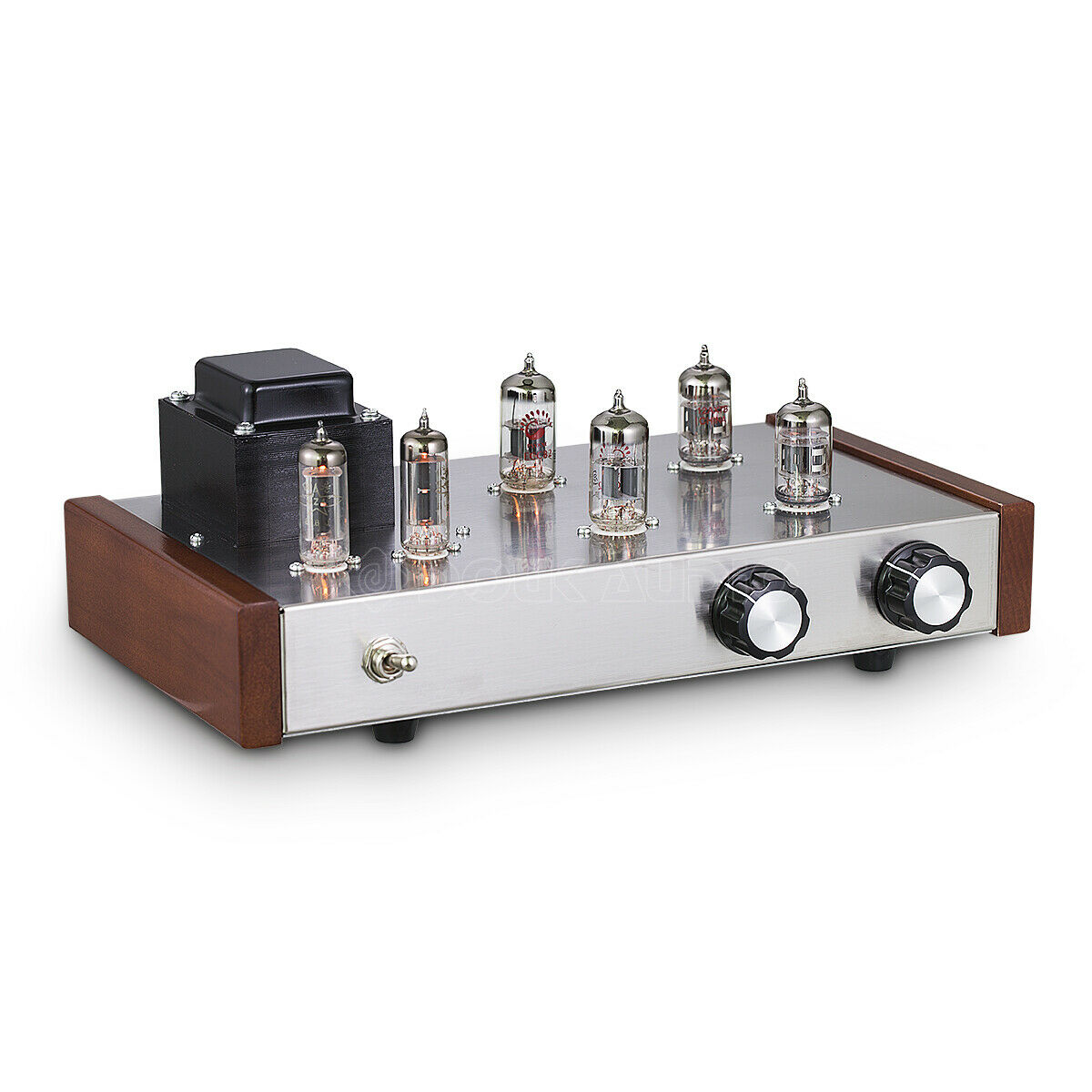 HiFi 12AX7+12AU7 Vacuum Tube Preamp DIY Kit Stereo Desktop Audio Pre-Amplifier