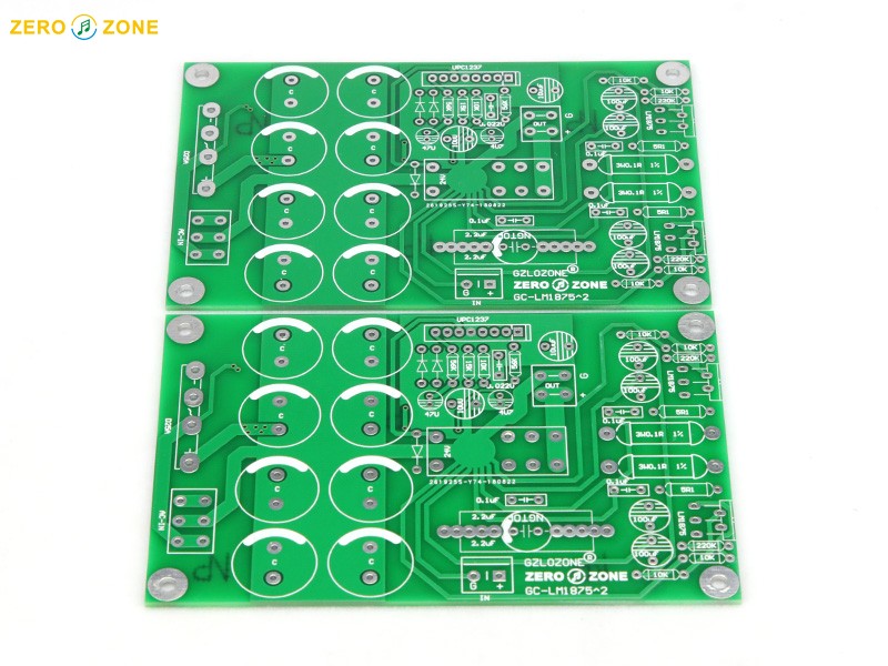 One Pair Gaincard (GC) LM1875 Parallel Power Amplifier PCB / Power Amplifier kit / Power Amplifier Board 30W+30W