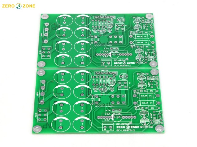 One Pair Gaincard (GC) LM1875 Parallel Power Amplifier PCB / Power Amplifier kit / Power Amplifier Board 30W+30W