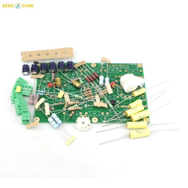 GZLOZONE  E834 RIAA MM Tube Phono Amplifier PCB / Amplifier kit / Amplifier board + Power Supply Board + Transformer