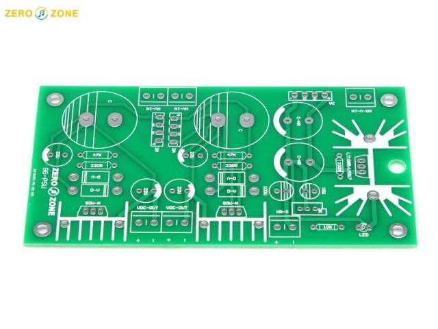 DIY Tube Preamp Power Supply PCB / Power Supply Kit / Power Supply Board DC200V + DC200V + DC12.6V (6.3V)