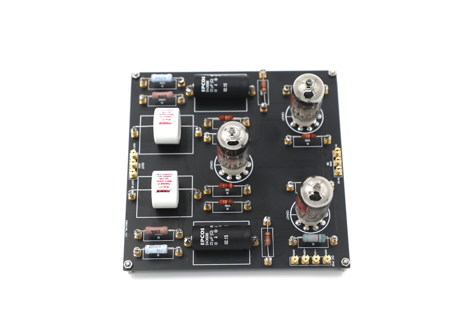 Hiend Assembeld Ground Grid GG ECC82 Stereo Tube Preamplifier Board