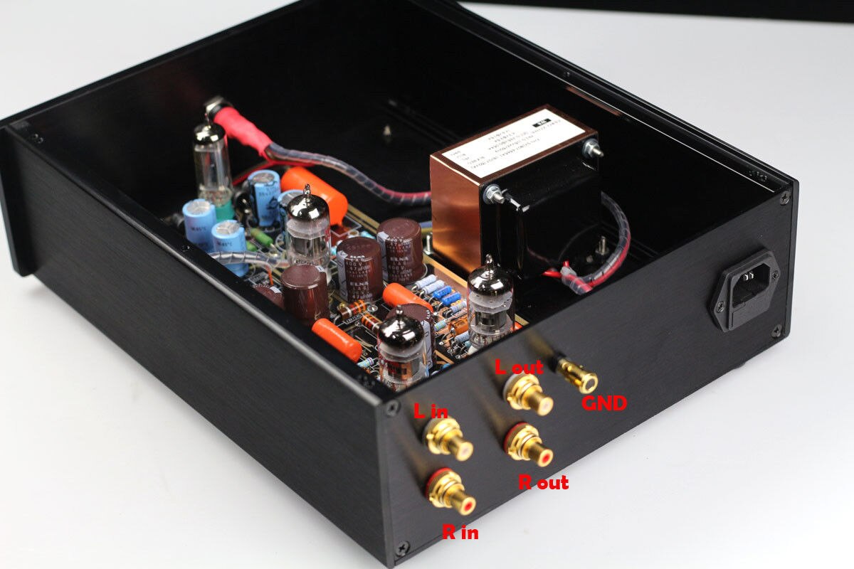 Hi End 12AX7 Tube MM RIAA Turntables Phono Amplifier Base On Marantz 7