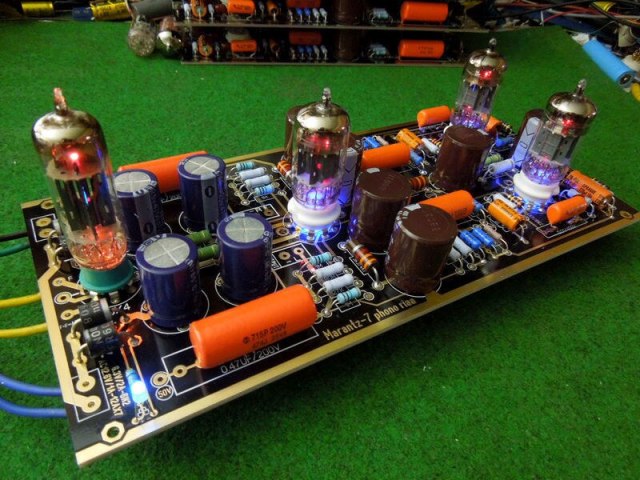 Assembled Classic Marantz 7 MM Phono Riaa Preamplifier Board