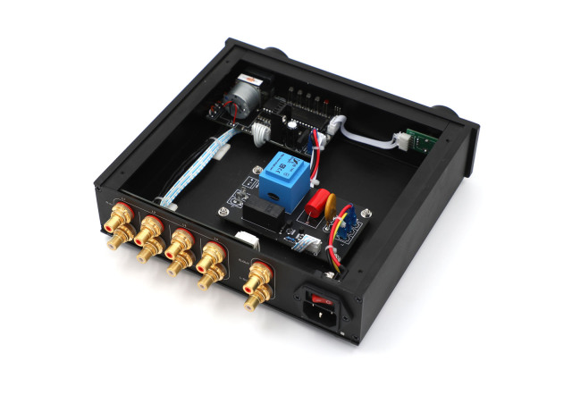 Remote Passive volume controller Passive preamplifier with 4 way input preamp