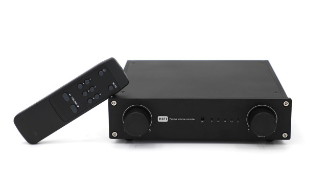 Remote Passive volume controller Passive preamplifier with 4 way input preamp