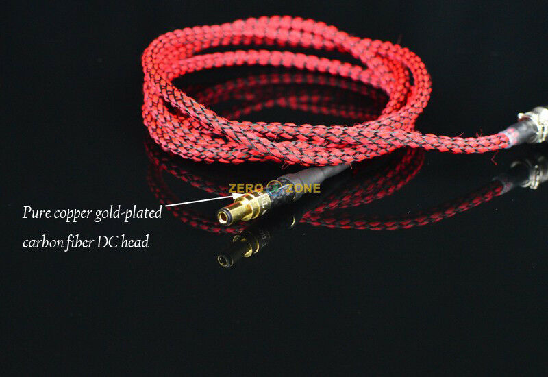 Switzerland Gotham audiophile DC cable GX16-2P to 5.5*2.1mm / 5.5*2.5mm /3.5*1.35mm/4.0*1.7mm