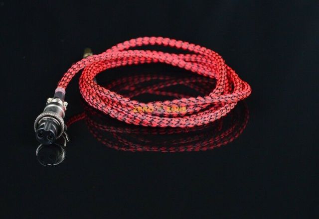 Switzerland Gotham audiophile DC cable GX16-2P to 5.5*2.1mm / 5.5*2.5mm /3.5*1.35mm/4.0*1.7mm