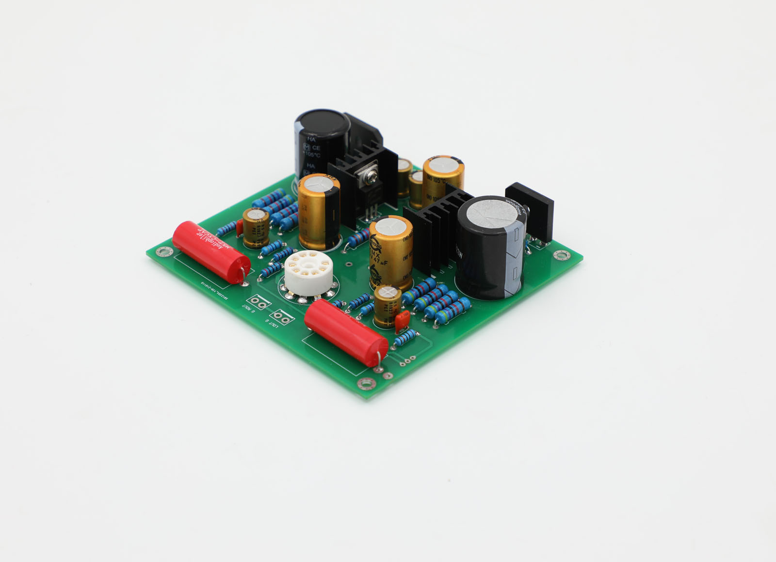 Assembled 6N1 Tube Output board for DAC DIY DAC Stereo Vacuum Tube output board