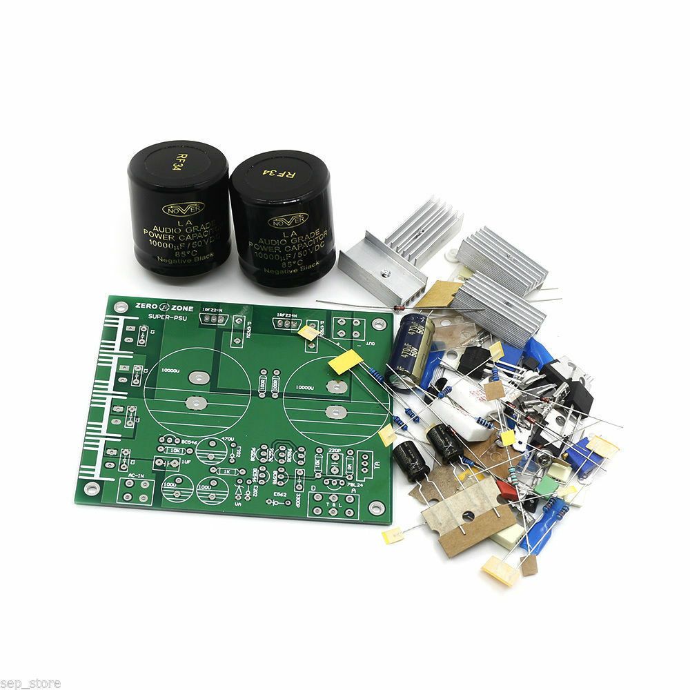 DIY Ultra Low Noise linear power supply LPS PSU KIT 5V 9V 12V 15V 18V 19V 20V 24V 28V 32V 36V etc
