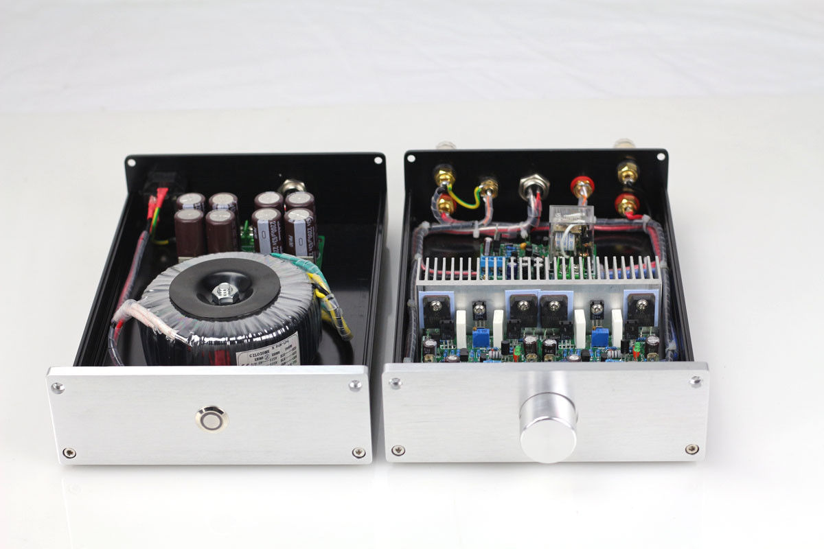 HIFI Split NAP250 MOD Stereo Power amplifier 80W+80W desktop amp + Power supply