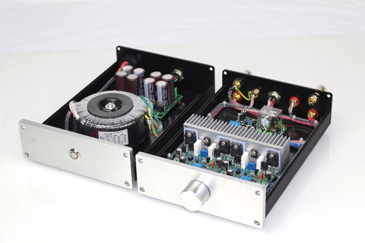 HIFI Split NAP250 MOD Stereo Power amplifier 80W+80W desktop amp + Power supply