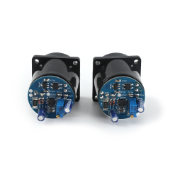 One pair 34mm audio level/ db level meter VU header with driver board