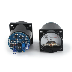 One pair 34mm audio level/ db level meter VU header with driver board