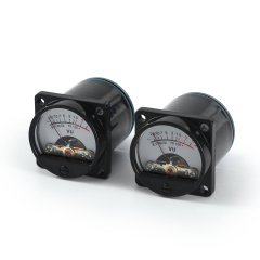 One pair 34mm audio level/ db level meter VU header with driver board