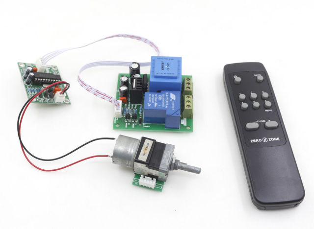 Remote Power on/off control   2 channel  Volume control Board with Origianl ALPS RK168 /RK27 Potentiometer