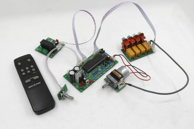 Remote motor Volume control preamplifier board + Standby board  with Origianl ALPS RK168 /RK27 Potentiometer