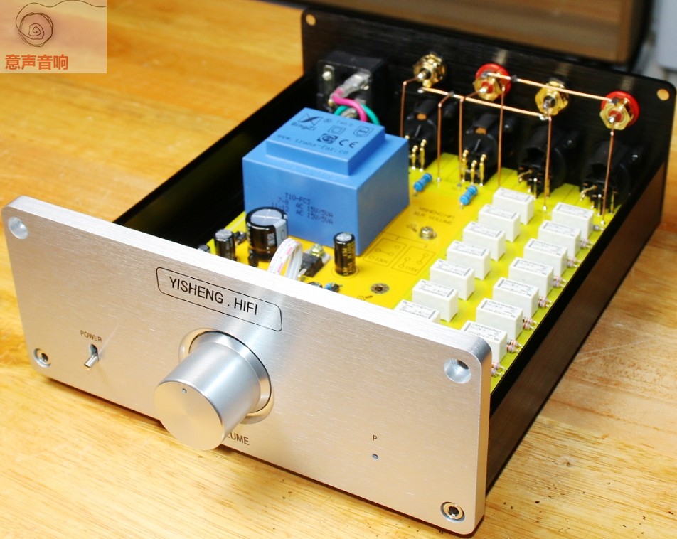 Hiend relay volume controller/balanced potentiometer/balanced preamp/passive preamplifier