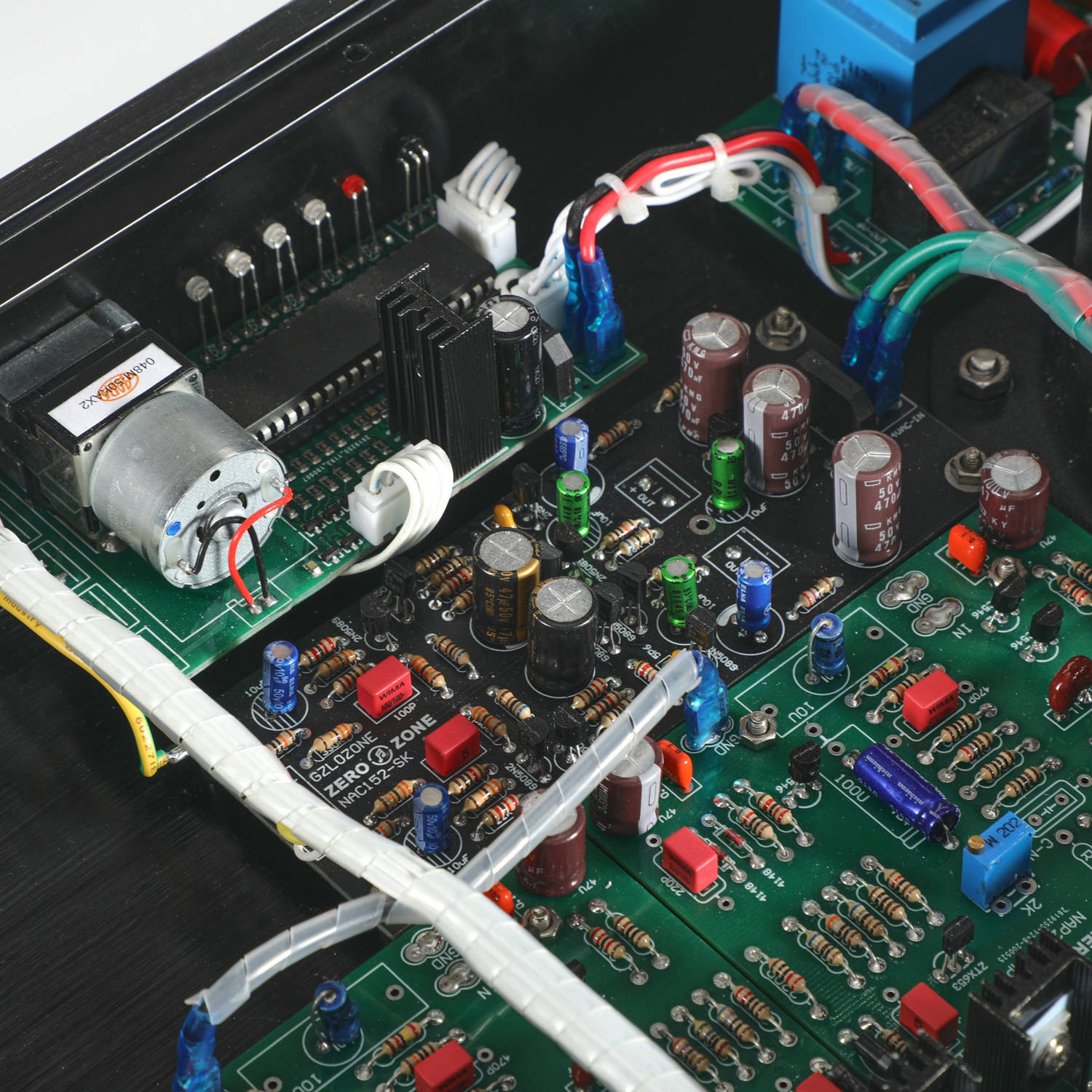 Remote Integrated Amplifier Base On Base on NAP250 Amp + NAC152 Preamp 80W +80W
