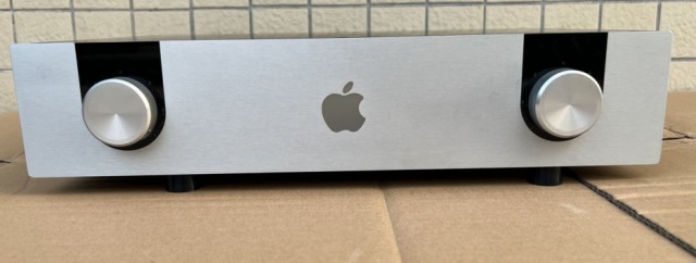 Apple style aluminum preamp box Power amp chassis  amplifier case DIY
