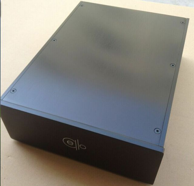 CELLO aluminum preamp chassis Power amplifier chassis Aluminum alloy shell DIY Power supply case