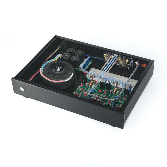 Finished  power amplifier base on NAIM NAP250 amp circuit 80W +80W with speaker protection