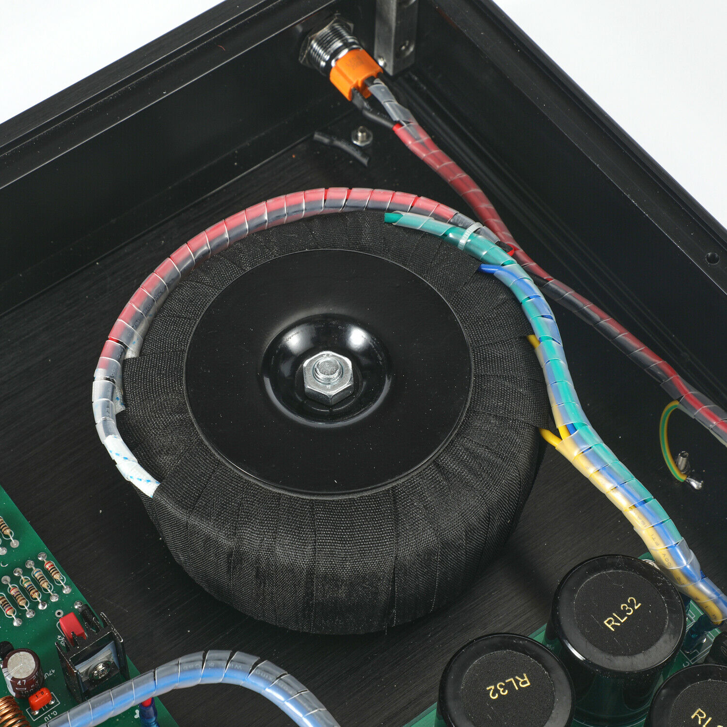 Finished  power amplifier base on NAIM NAP250 amp circuit 80W +80W with speaker protection