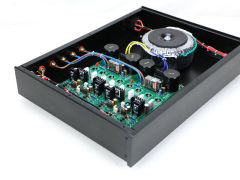 Finihsed Hifi power amplifier base on Accuphase E350 amp circuit 75W +75W