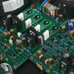 Remote integrated amplifier base on Accuphase E350 amp + C3850 preamp 75W +75W