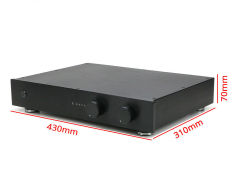 Remote integrated amplifier base on Accuphase E350 amp + C3850 preamp 75W +75W
