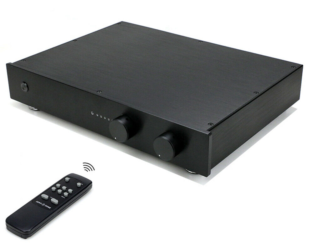 Remote integrated amplifier base on Accuphase E350 amp + C3850 preamp 75W +75W