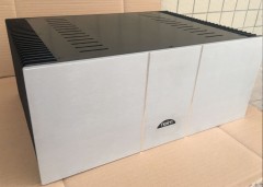 NAIM style Class A aluminum chassis DIY power amplifier ase amplifier box  430*311*180mm   （#844150312311）