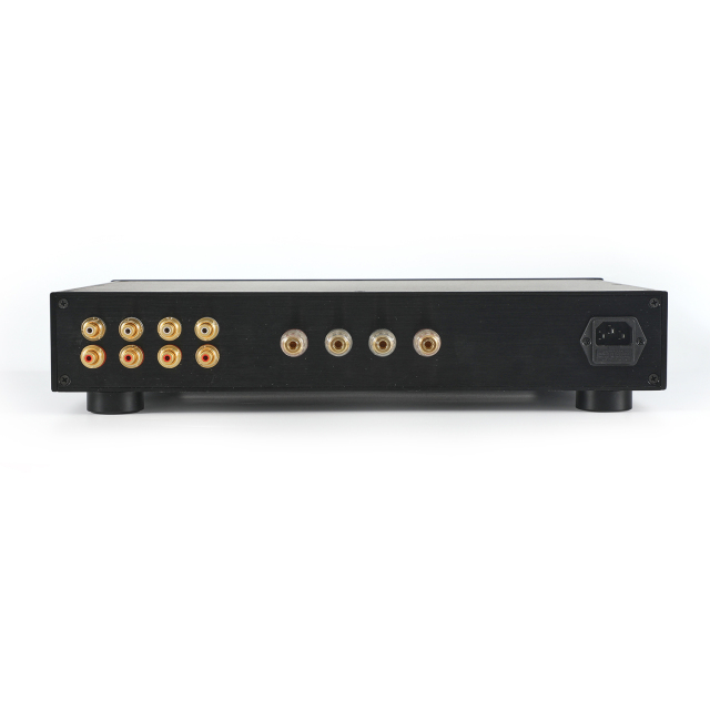 Remote integrated amplifier base on Accuphase E350 amp + C3850 preamp 75W +75W