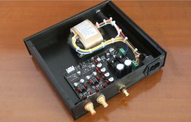 Finished R2R Decoder AD1865R NOS Double Parallel DAC Decoder