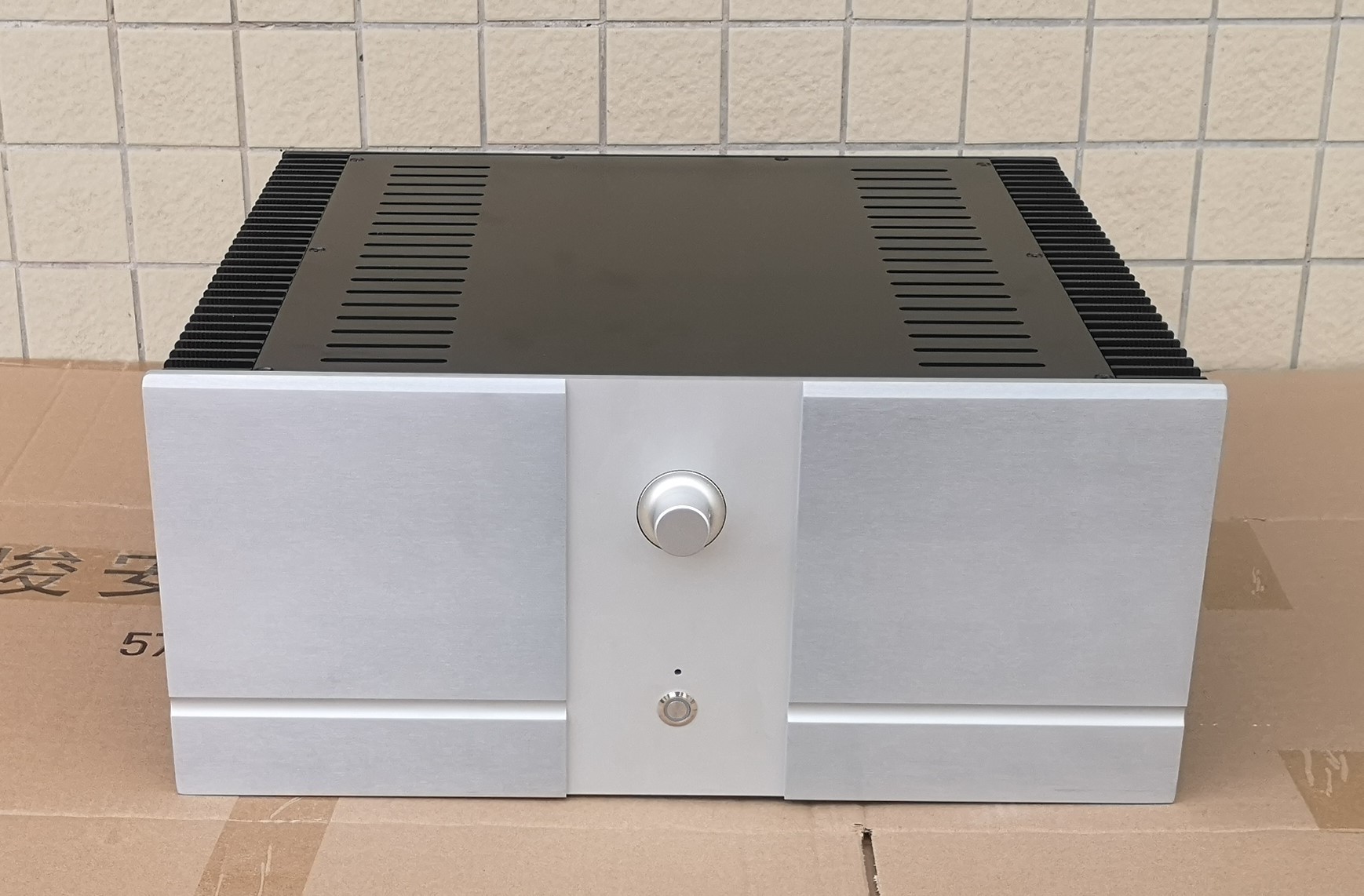 DIY Class A Power amp Aluminum chassis amp case. amp box 452*200*413   (#8667169673692)