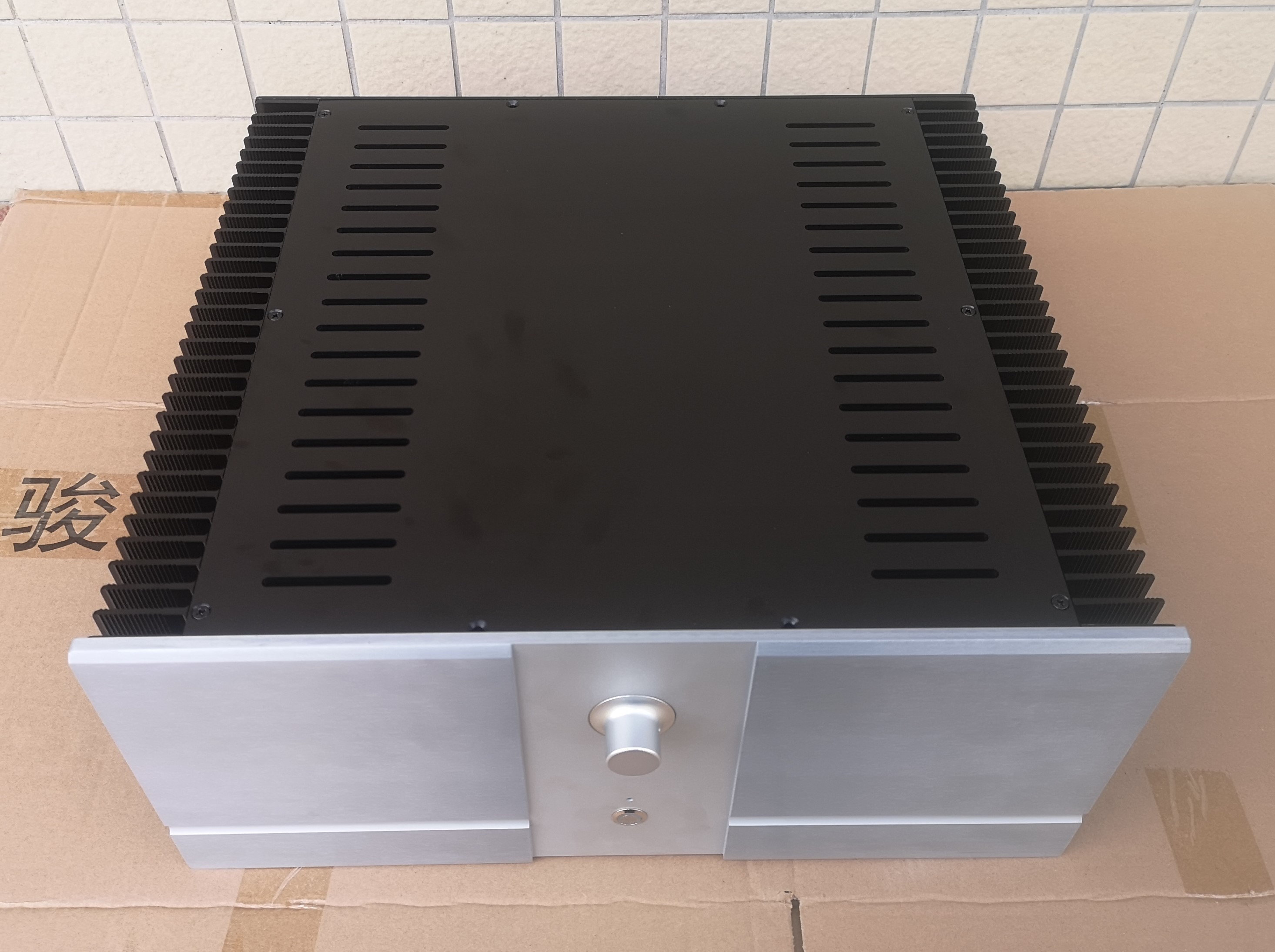 DIY Class A Power amp Aluminum chassis amp case. amp box 452*200*413   (#8667169673692)