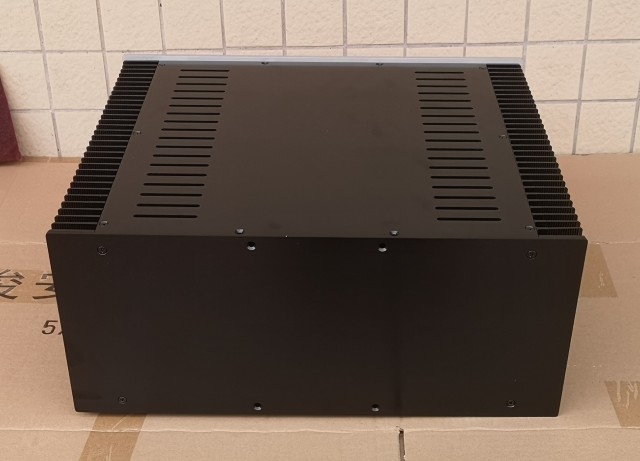 DIY Class A Power amp Aluminum chassis amp case. amp box 452*200*413   (#8667169673692)