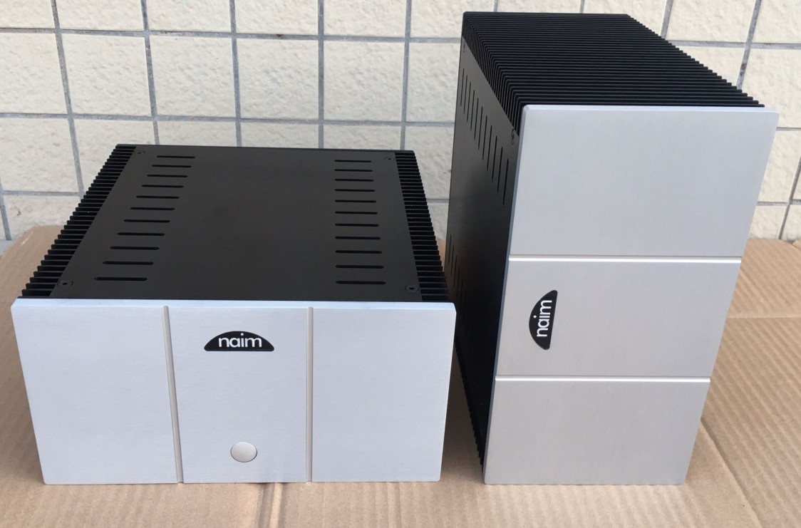 DIY NAIM small Class A amp Aluminum chassis amp case  Hifi Power amplifier box  AMP enclosure Power supply case 245*120*257mm