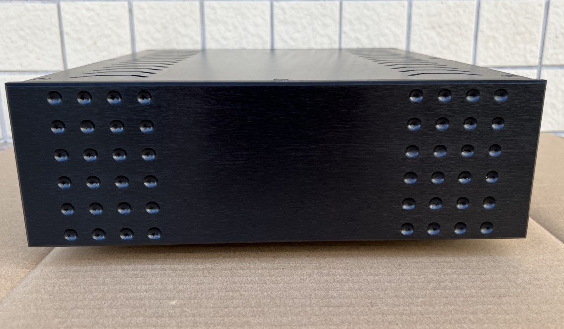 DIY Aluminum Power amplifier chassis Power supply box preamp shell case  280*90*311mm  （#8667583834524）
