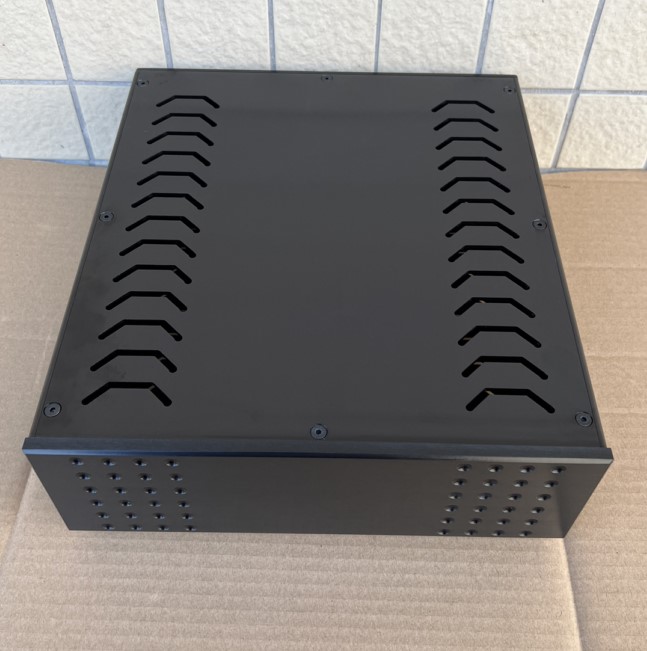 DIY Aluminum Power amplifier chassis Power supply box preamp shell case  280*90*311mm  （#8667583834524）