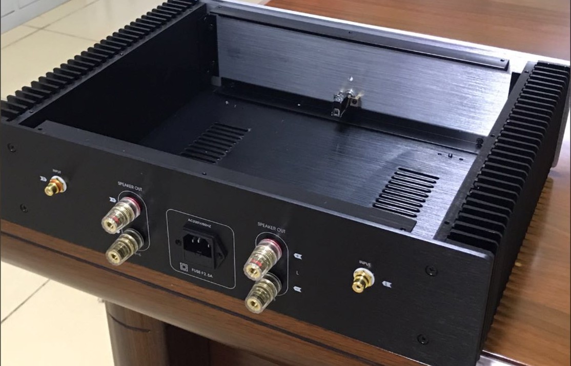 Full aluminum Class A Amplifier chassis Power amp case box  class A amp DIY   430*110*310mm   (#84991477271)