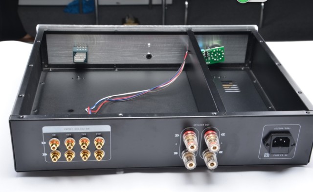 DIY Amplifier chassis Power amp case box  With input selection kit    430mm*95mm*340mm  (#84733153865)