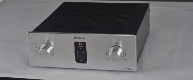DIY integrated amplifier  chassis Power amp case box  280mm*95mm*308mm  With input selection kit  (#84732705219)