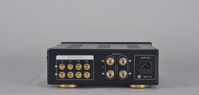 DIY integrated amplifier  chassis Power amp case box  280mm*95mm*308mm  With input selection kit  (#84732705219)