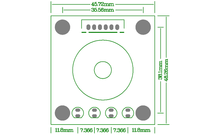 4 way (2-4 way adjustable) rotary switch type audio signal switch board input control selection board (  setero version)