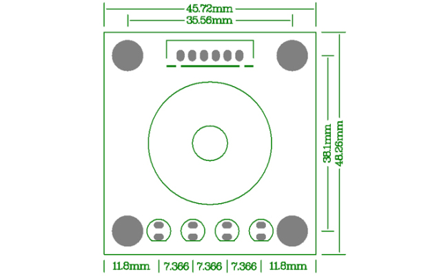 4 way (2-4 way adjustable) rotary switch type audio signal switch board input control selection board (  setero version)