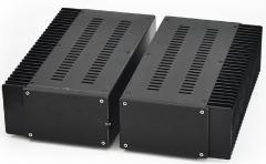Mono split power amplifier chassis All-aluminum single-side cooling  Class A amp case DIY  175*90*309mm