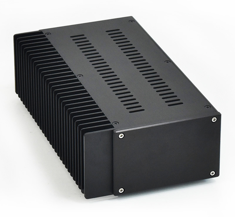Mono split power amplifier chassis All-aluminum single-side cooling  Class A amp case DIY  175*90*309mm
