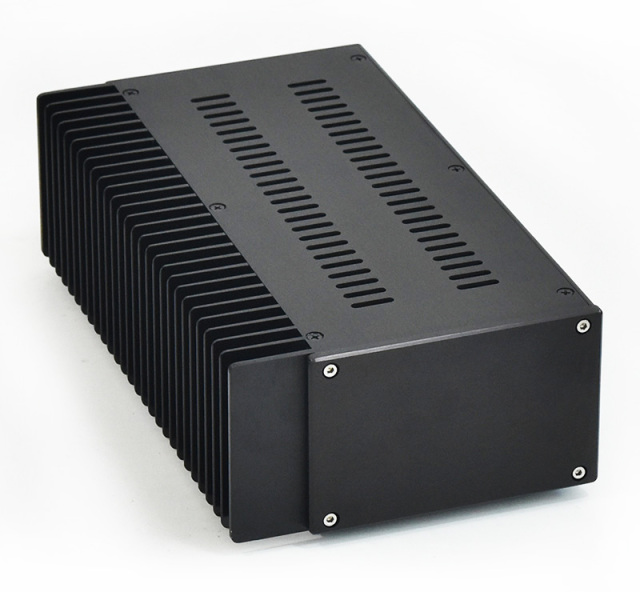 Mono split power amplifier chassis All-aluminum single-side cooling  Class A amp case DIY  175*90*309mm